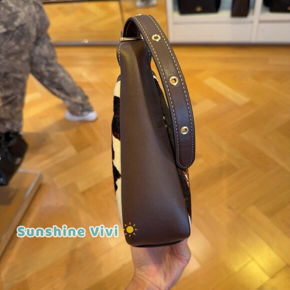 NWT Coach Hadley Mini Crossbody Bag With Cow Print And Tassel CCE14 - Picture 4 of 12